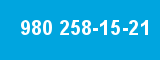 980 258-15-21